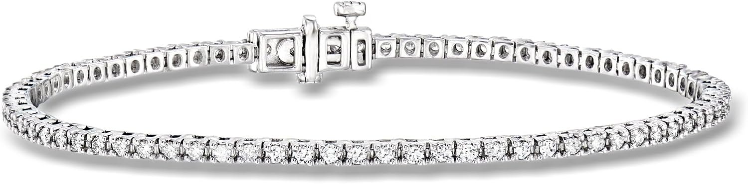 1.00 ct. t.w. Lab-Grown Diamond Tennis Bracelet in Sterling Silver